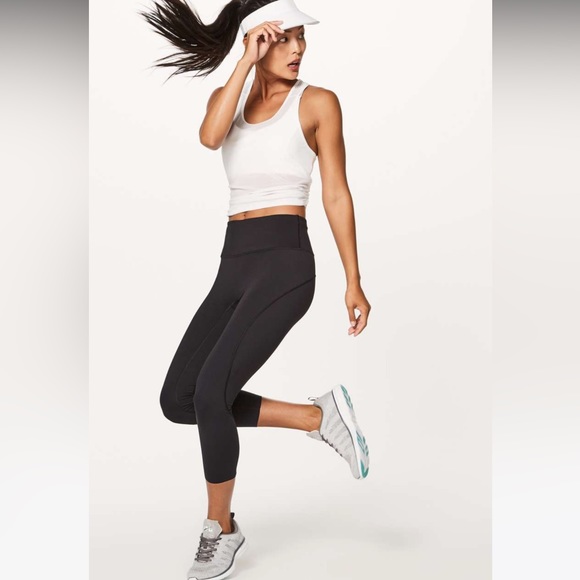 lululemon athletica Pants - Lululemon Run The Day Crop (17") (4)